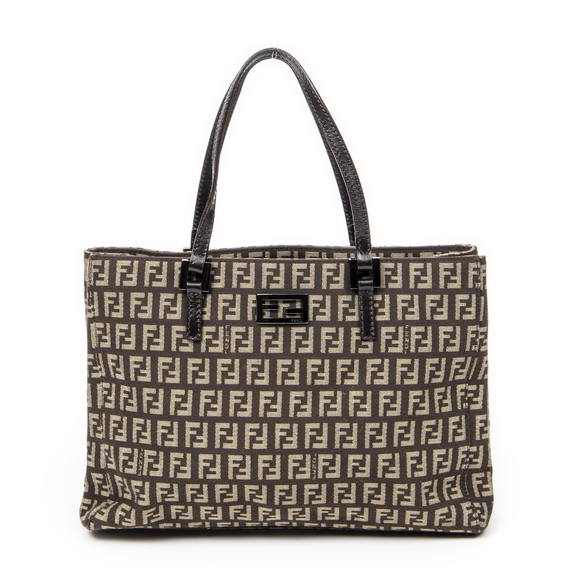 Fendi Small Square Open Tote
